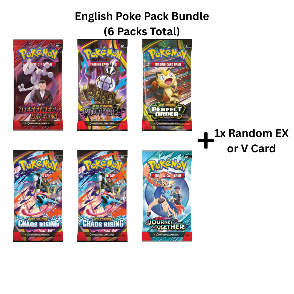 English Poke Pack Bundle (Pokemon Trading Card Game)
