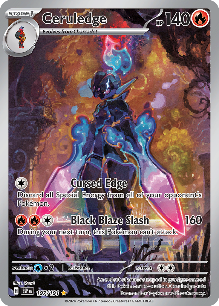 Ceruledge #197/191 - Surging Sparks
