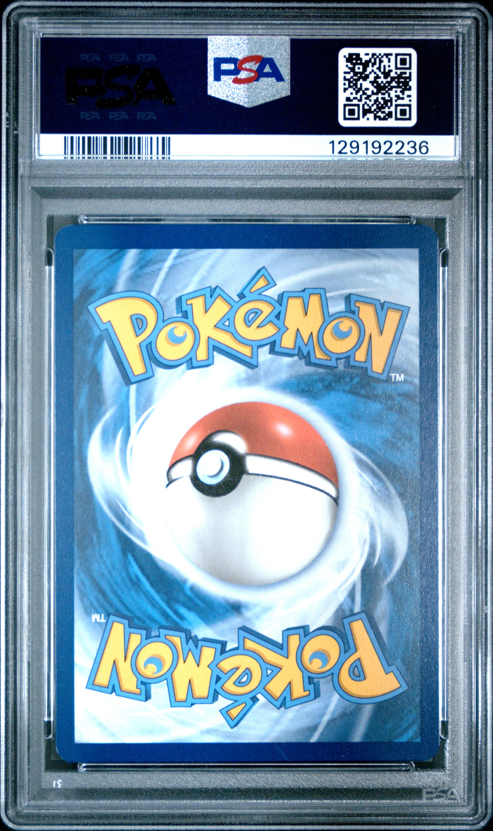 2024 Pokémon Tef EN Temporal Forces Gouging Fire EX #204 SIR PSA 9 PSA official back scan