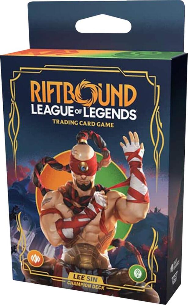 Riftbound Origins Lee Sin Champion Starter Deck
