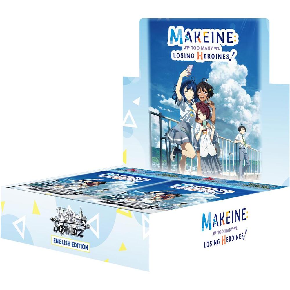 English Makeine: Too Many Losing Heroines Booster Box Weiss Schwarz