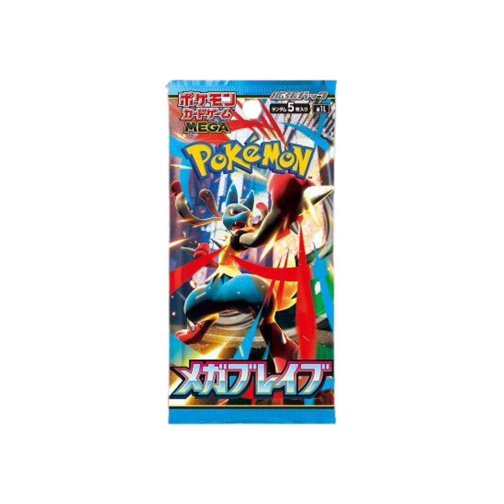 Japanese Pokemon TCG Mega Brave Booster Pack