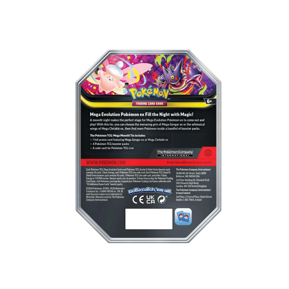 Mega Moonlit Tin Pokemon TCG