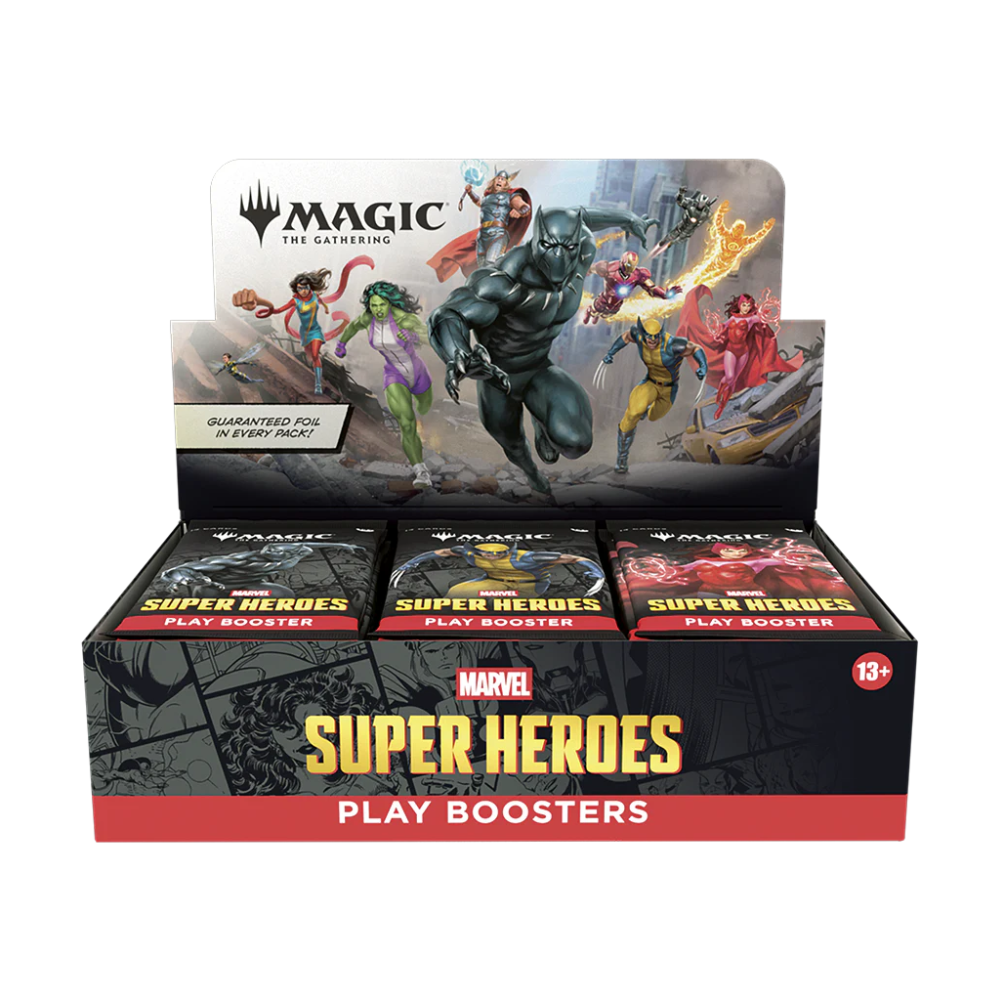 MTG: Universes Beyond Marvel Super Heroes Play Booster Box