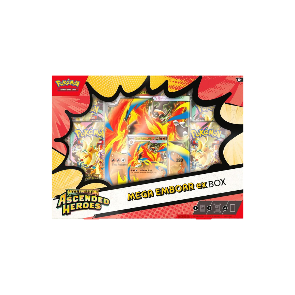 Ascended Heroes Emboar EX Box