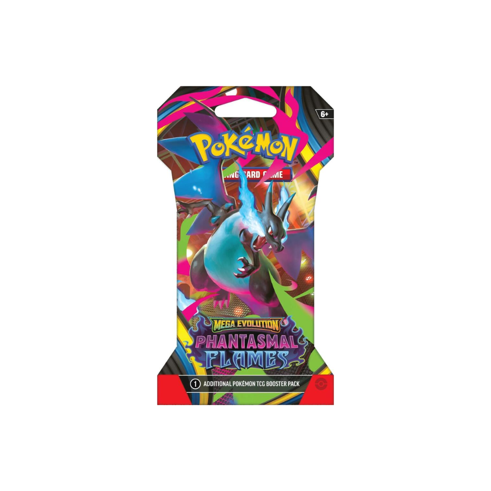 English Pokemon TCG Phantasmal Flames Sleeved Booster Pack