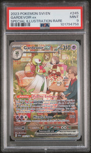 2023 Pokémon EN Scarlet & Violet Gardevoir EX #245 SIR PSA 9 PSA official front scan