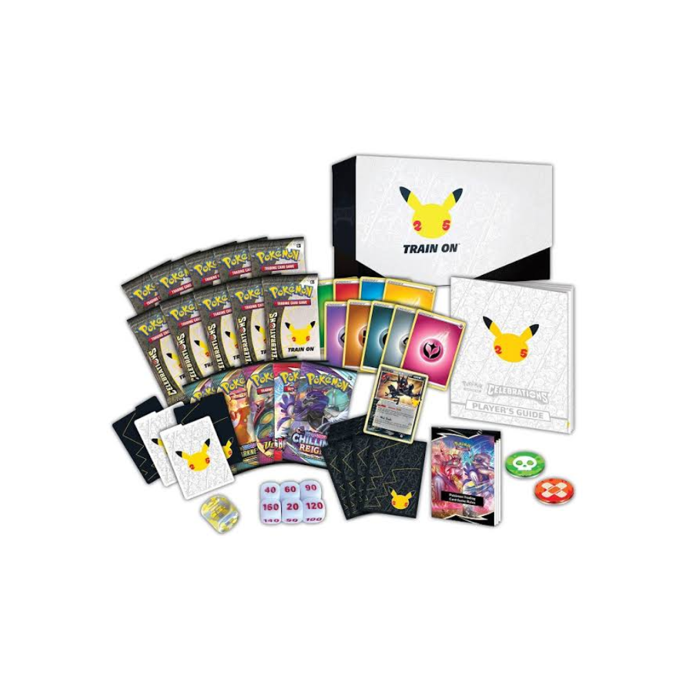 English Pokemon TCG 25th Anniversary Celebrations Elite Trainer Box