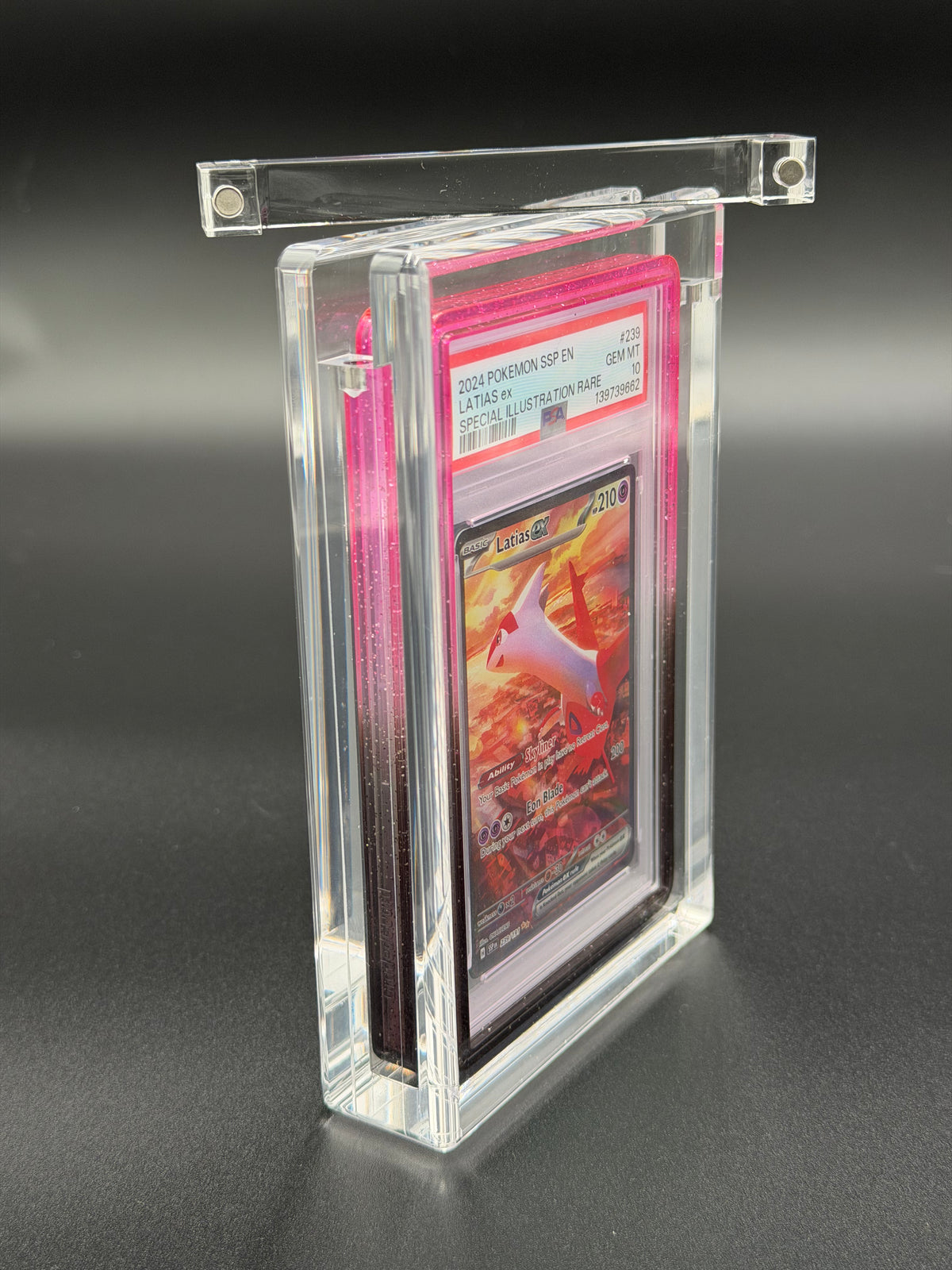 PSA, BGS Acrylic Slab Case with Magnetic Lid