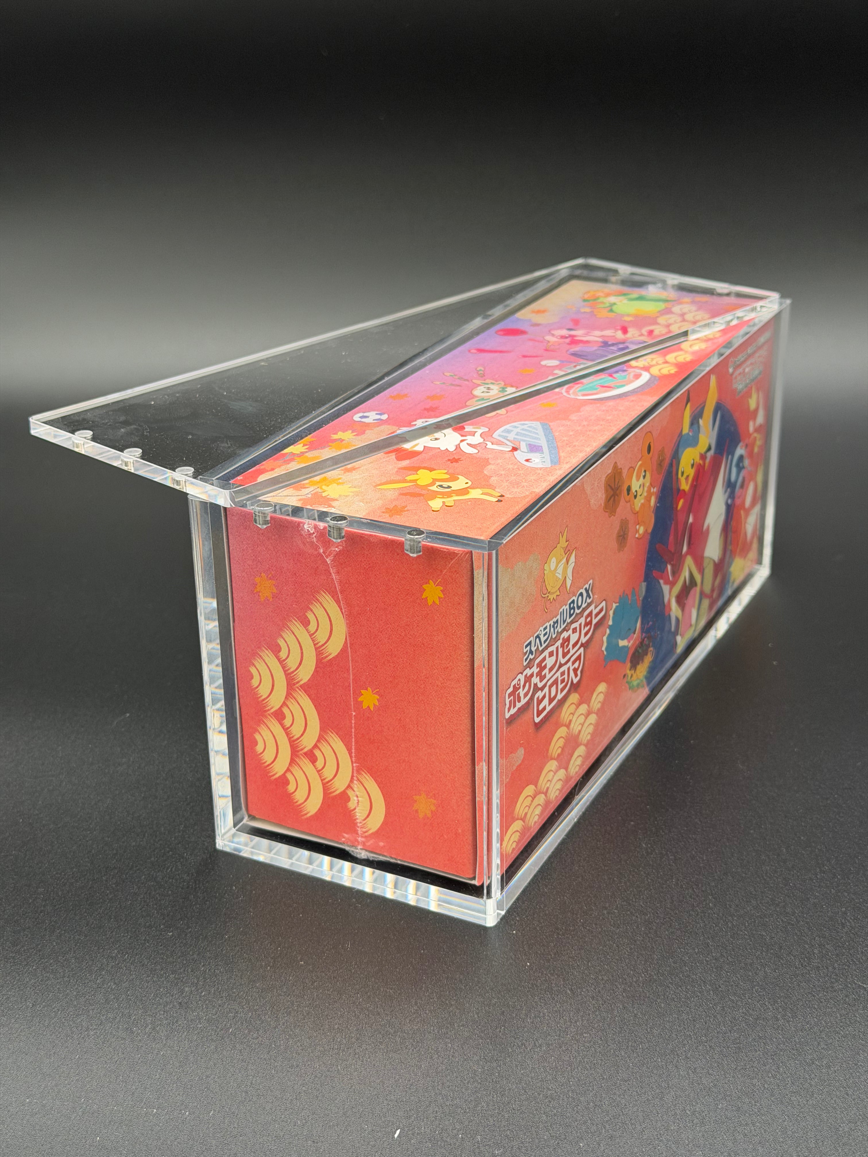 Acrylic Pokemon Center Japan Exclusive Box Display Case