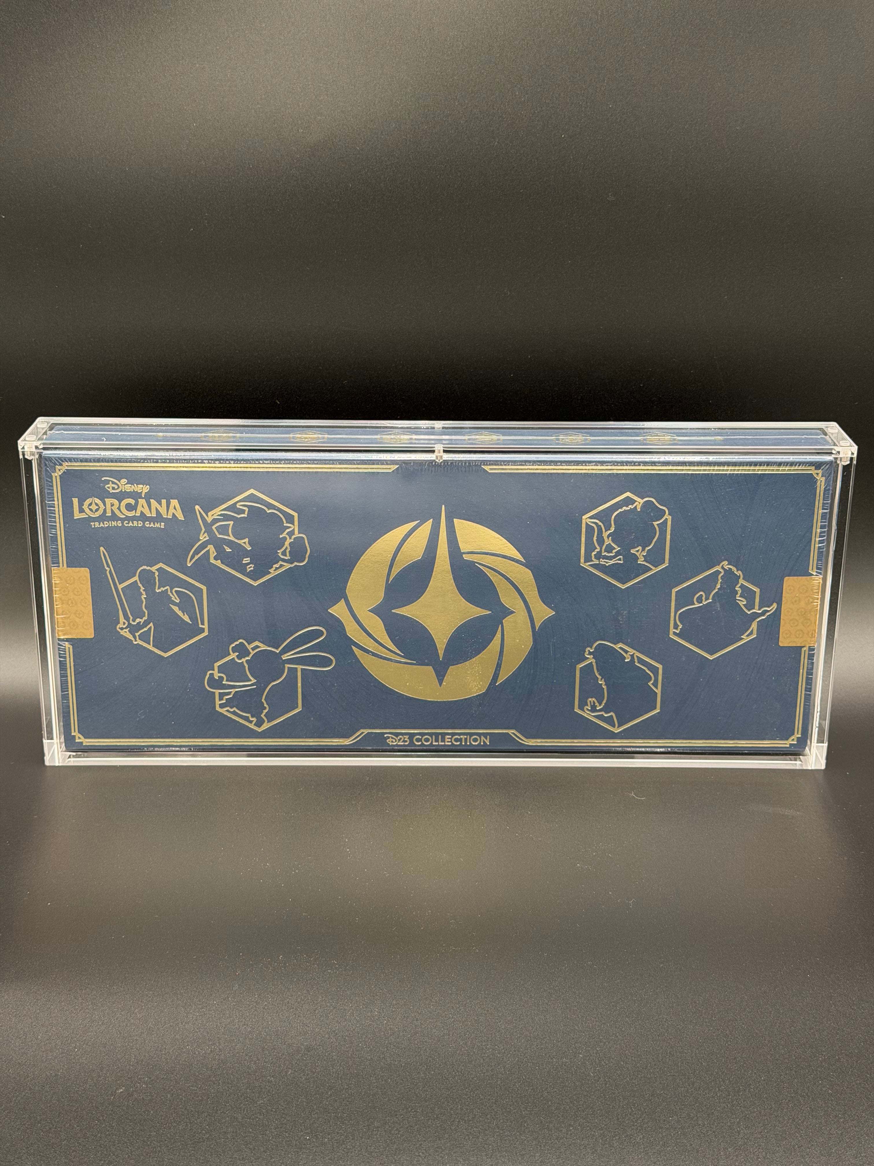 Acrylic D23 Collection Case with Magnetic Lid