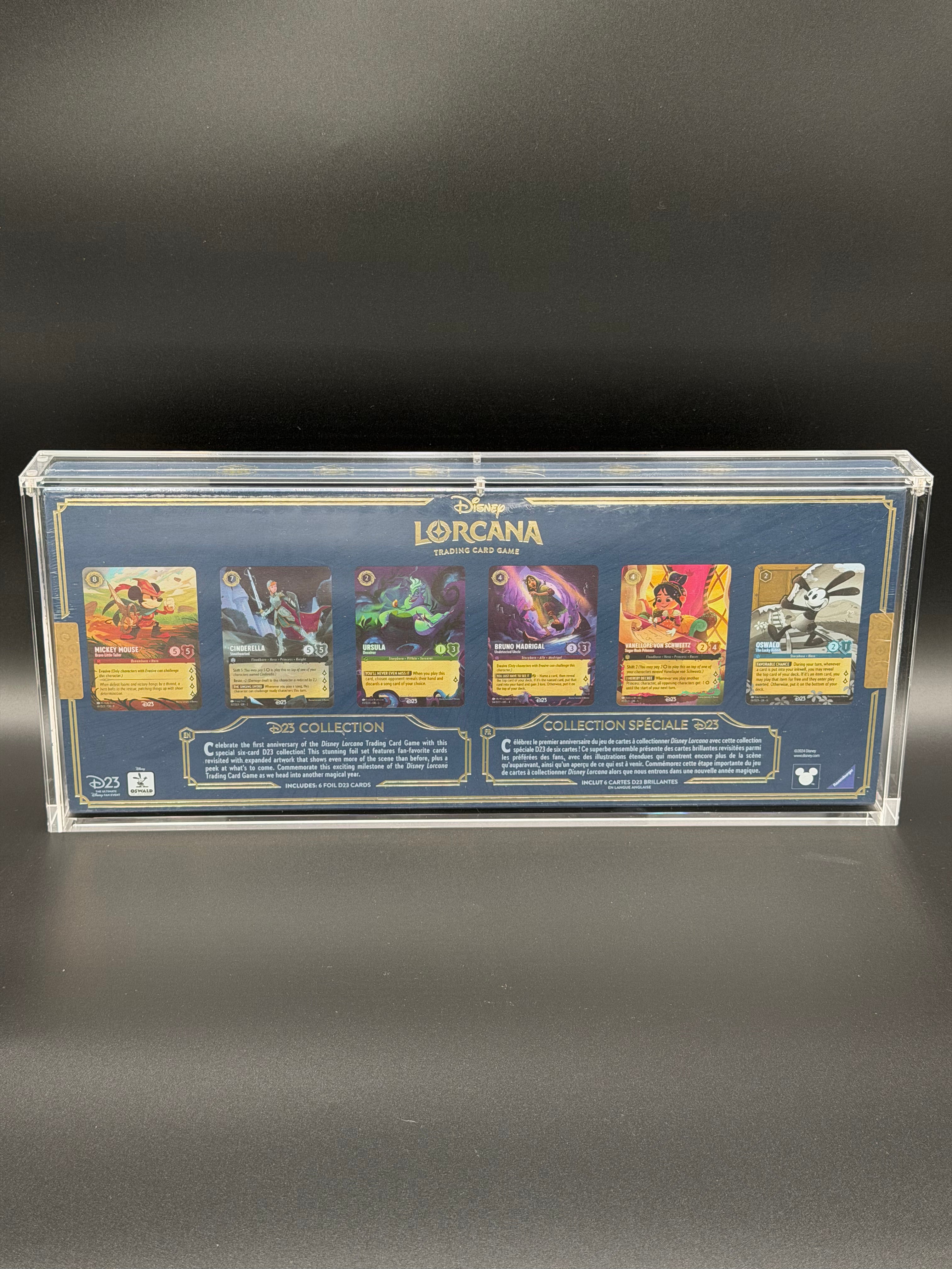 Acrylic 2024 D23 Collection Case with Magnetic Lid