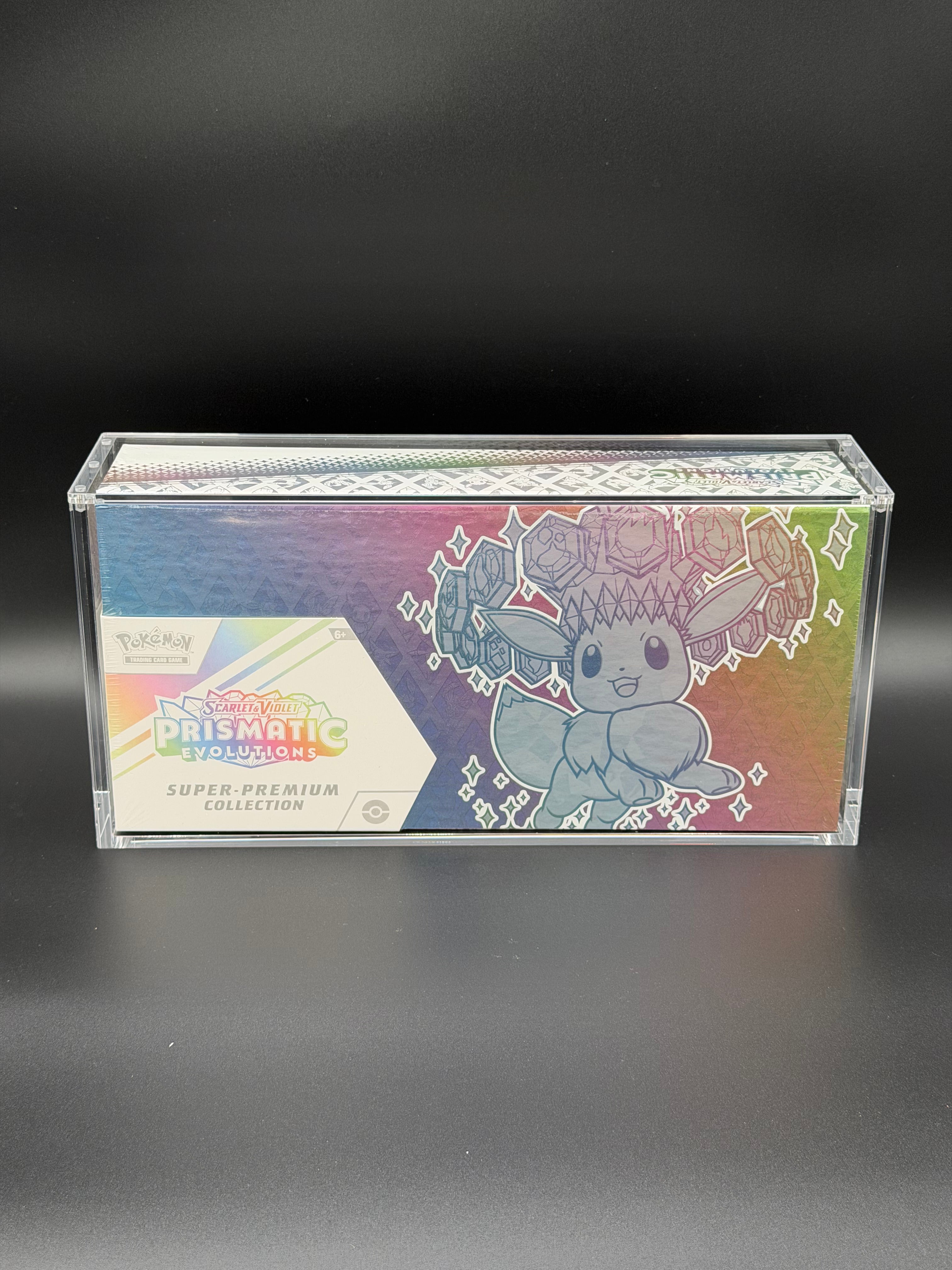 Acrylic Prismatic SPC Case with Magnetic Lid