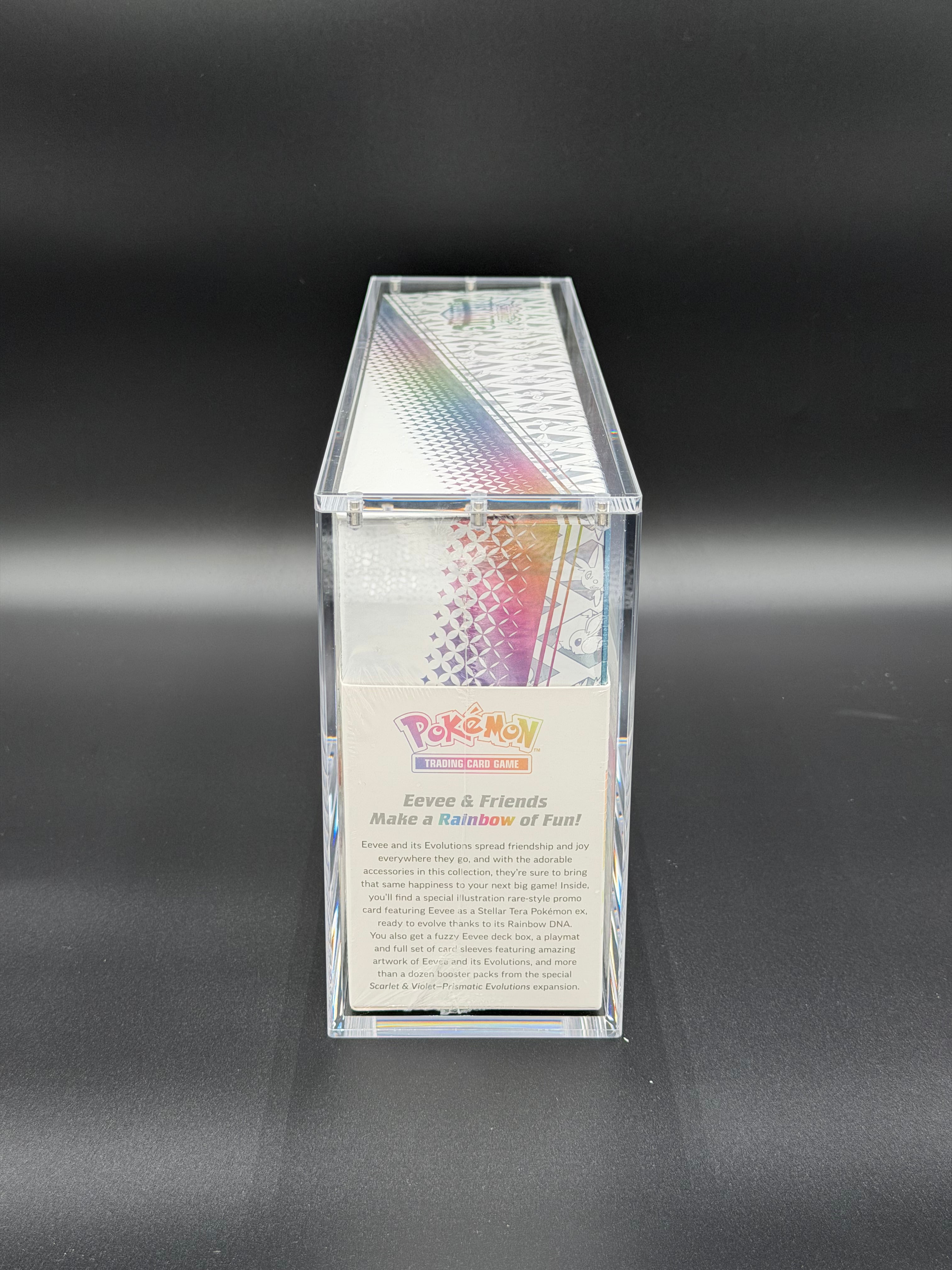 Acrylic Prismatic SPC Case with Magnetic Lid