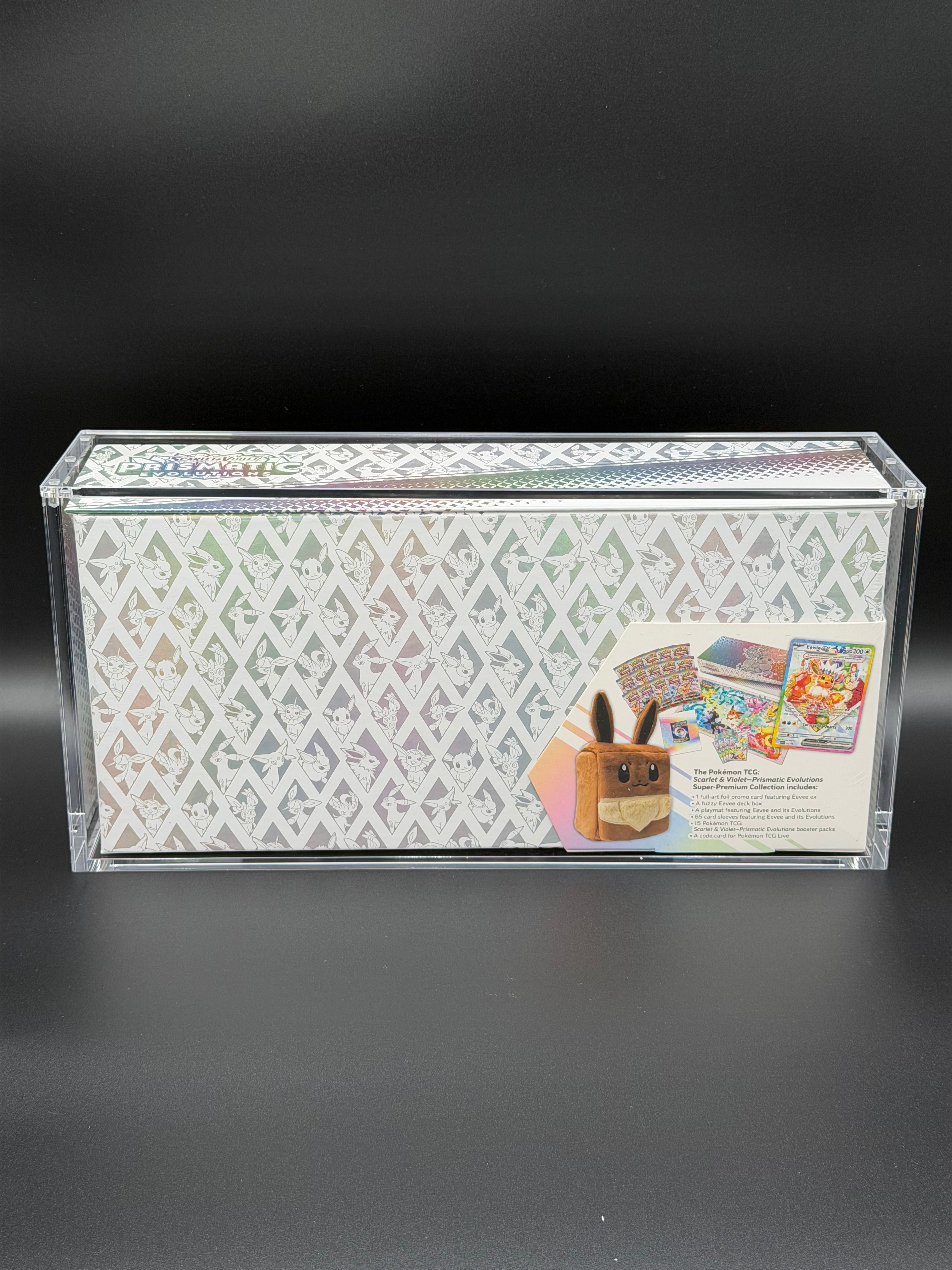 Acrylic Prismatic SPC Case with Magnetic Lid