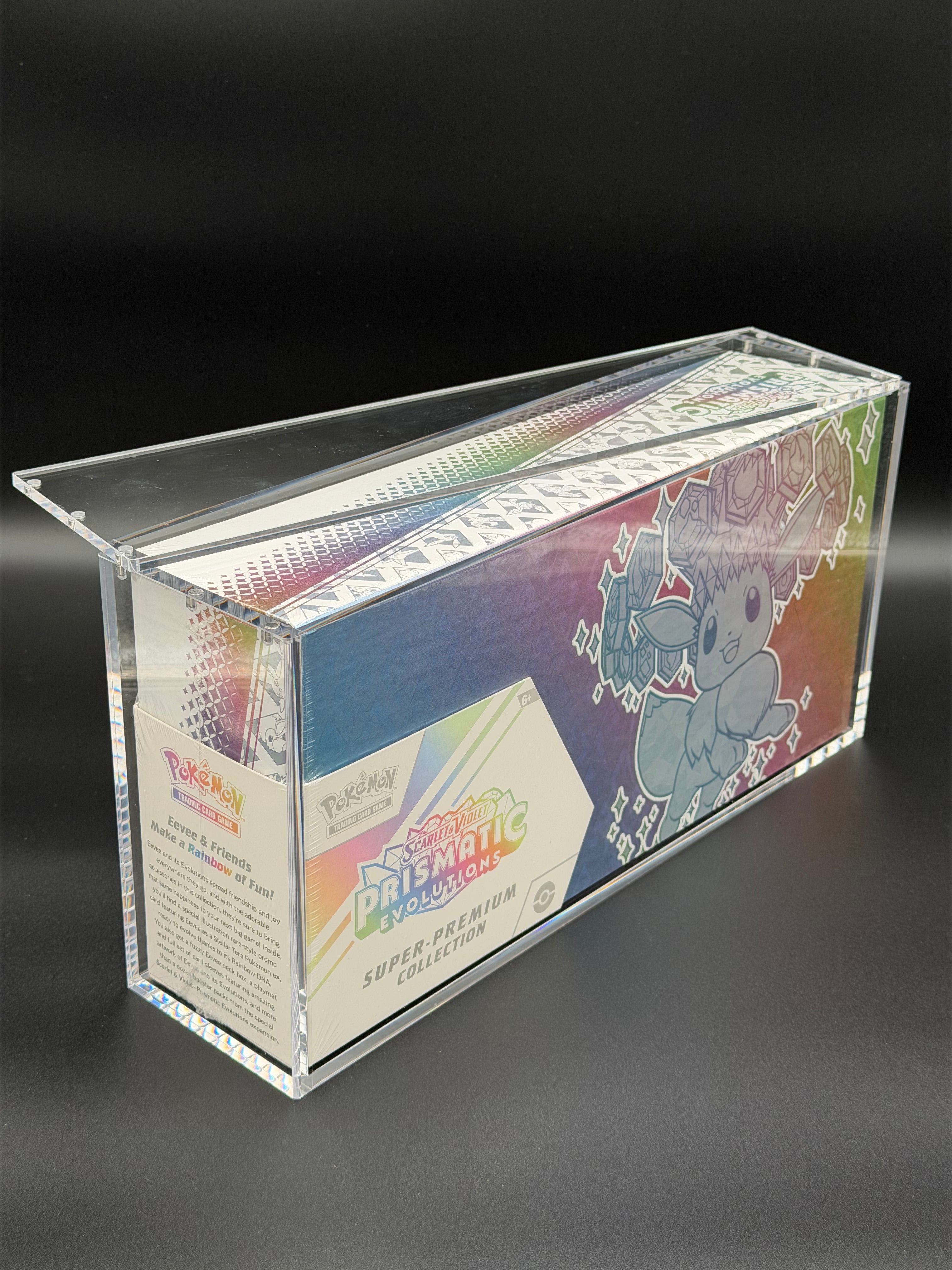 Acrylic Prismatic SPC Case with Magnetic Lid