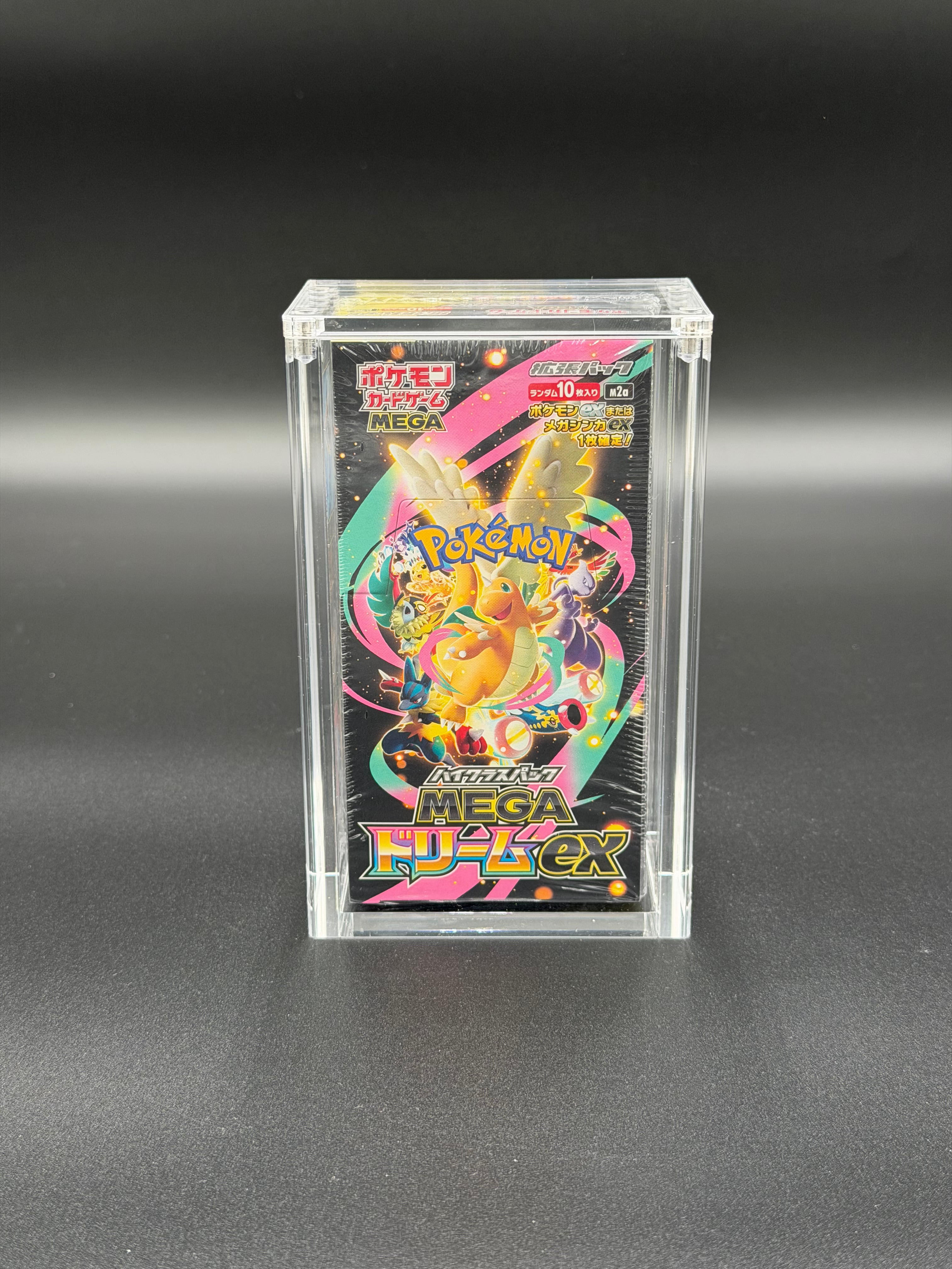 Acrylic Japanese Pokemon TCG High Class Booster Box Case
