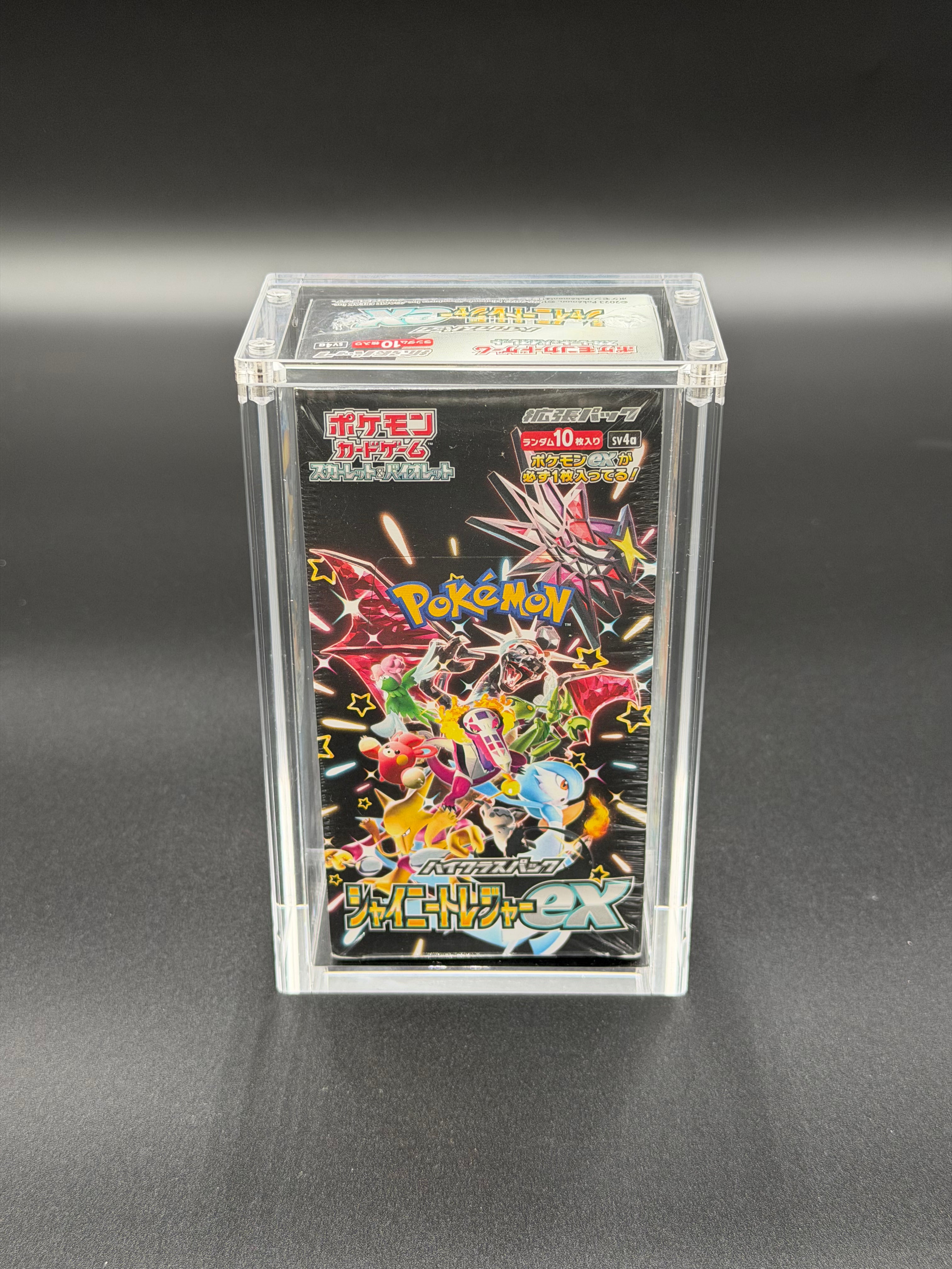 Acrylic Japanese Pokemon TCG High Class Booster Box Case