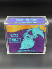 Acrylic Elite Trainer Box Case with Magnetic Lid