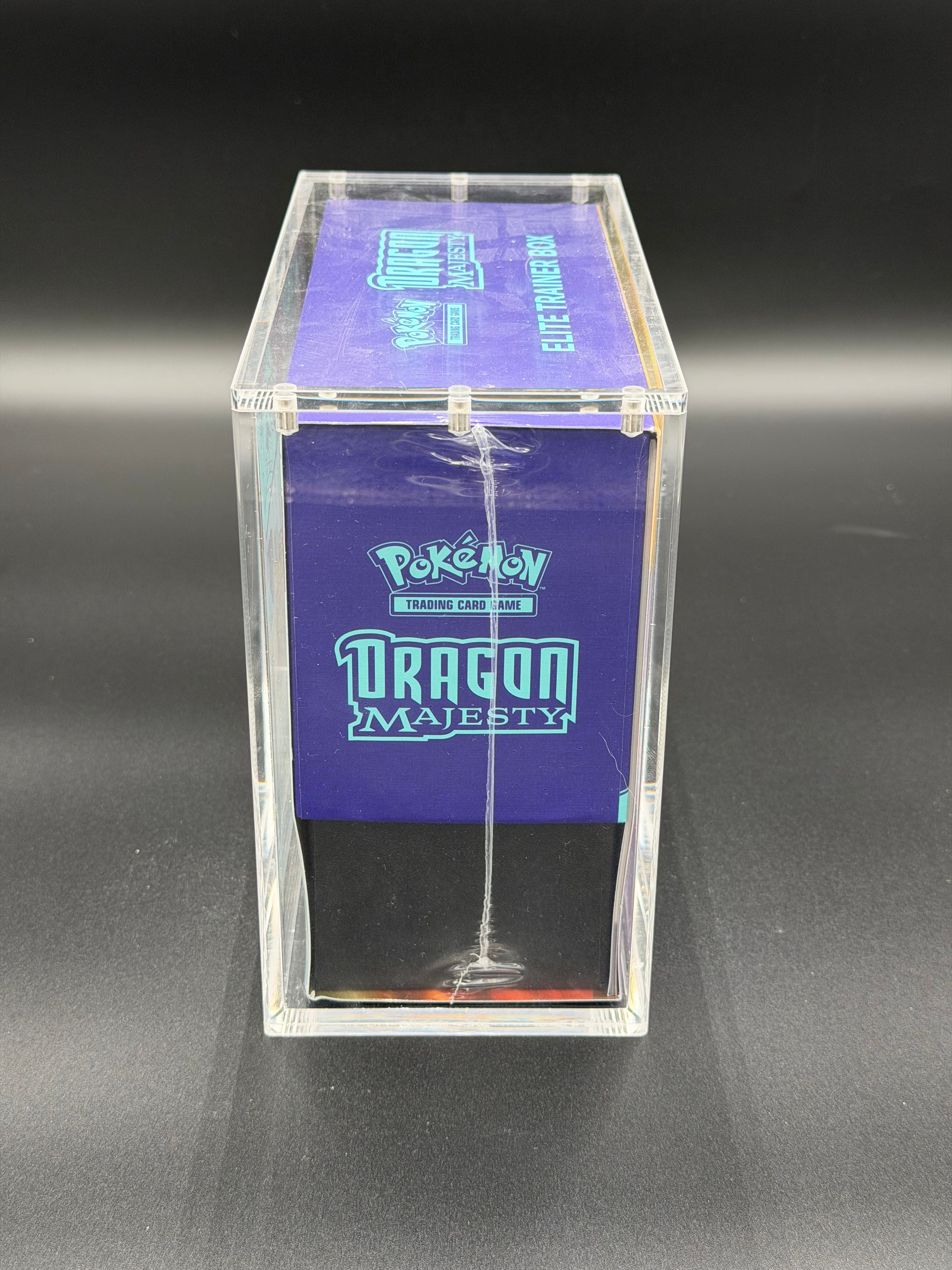 Acrylic Elite Trainer Box Case with Magnetic Lid