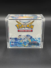 Acrylic English Pokemon Booster Box Case with Magnetic Lid