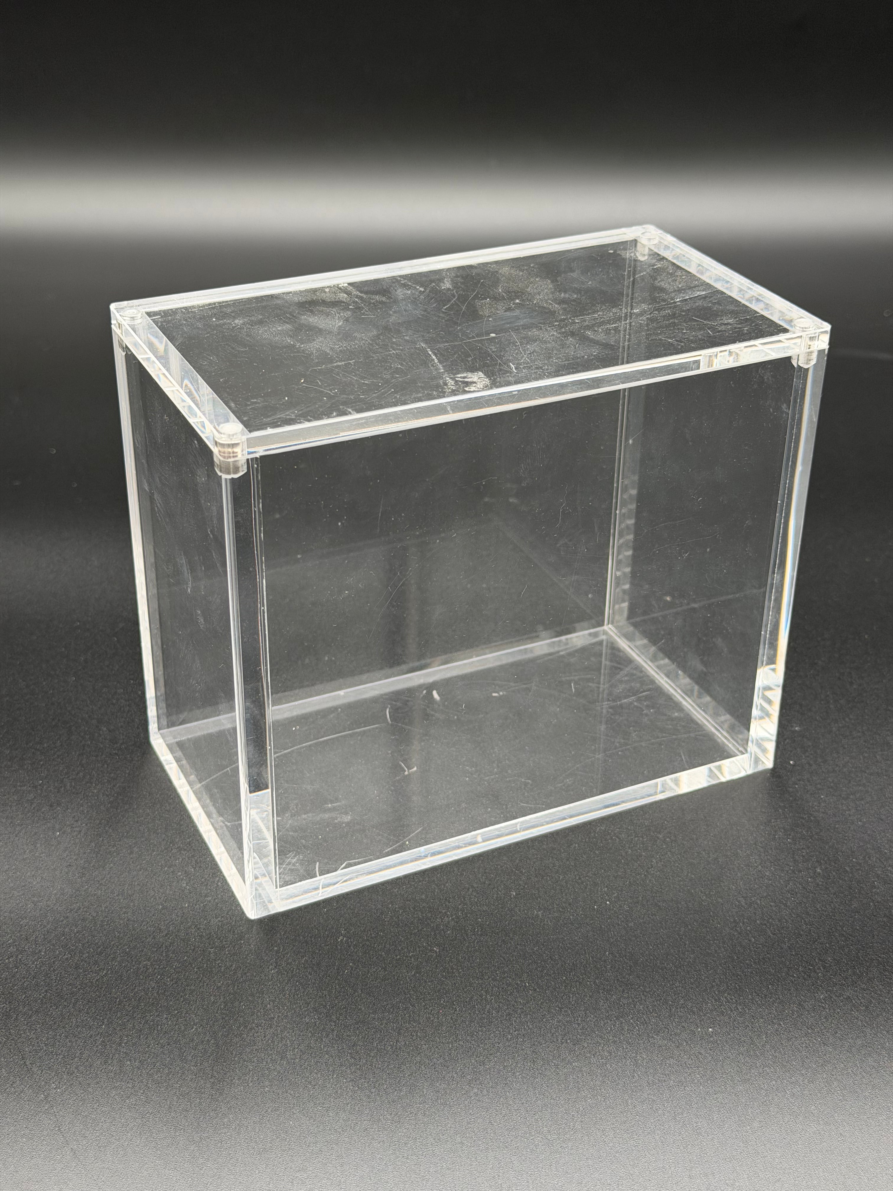 Acrylic English Pokemon Booster Box Case with Magnetic Lid