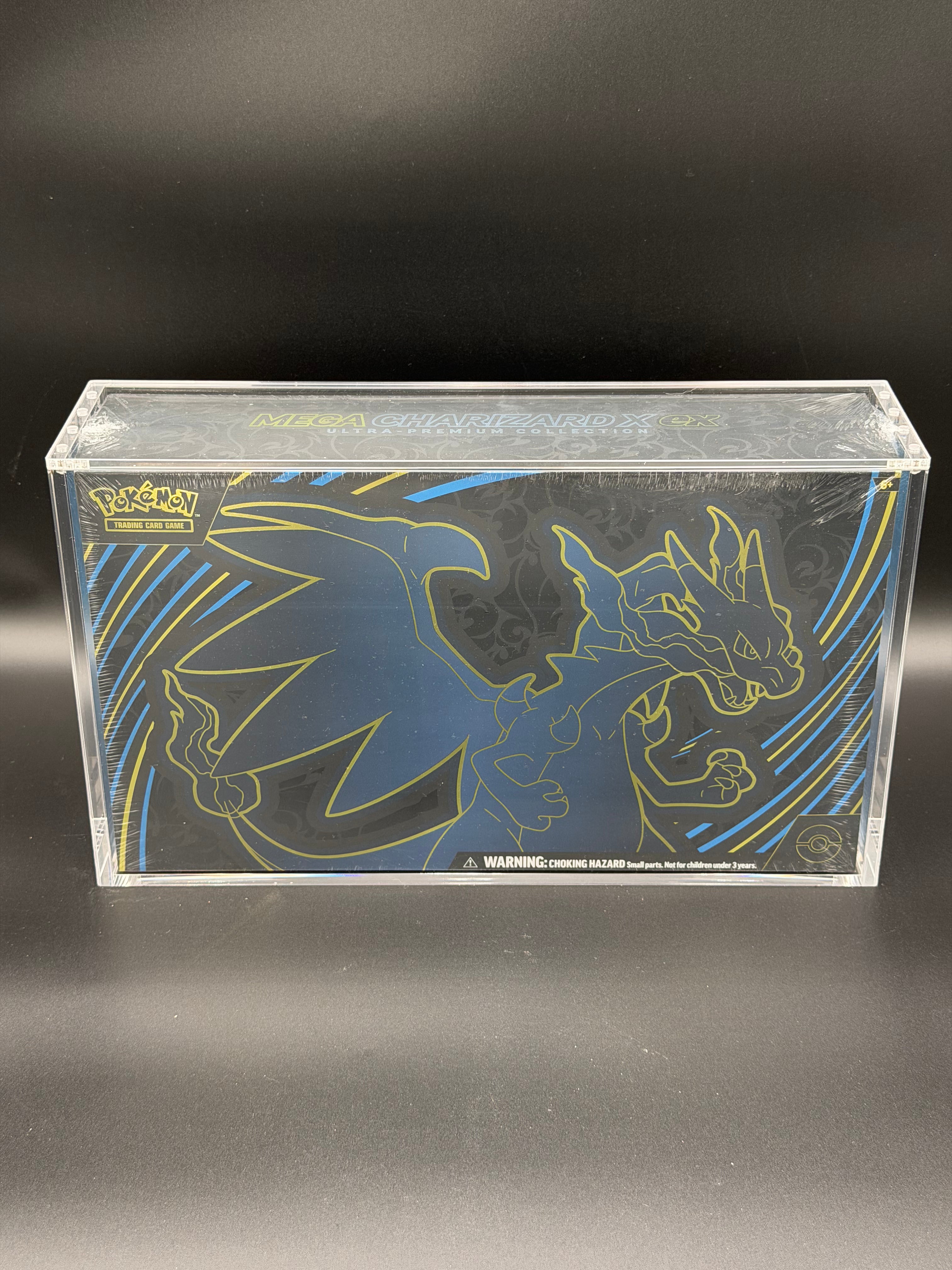 Acrylic Pokemon 151 Mew Ultra Premium Collection Case with Magnetic Lid