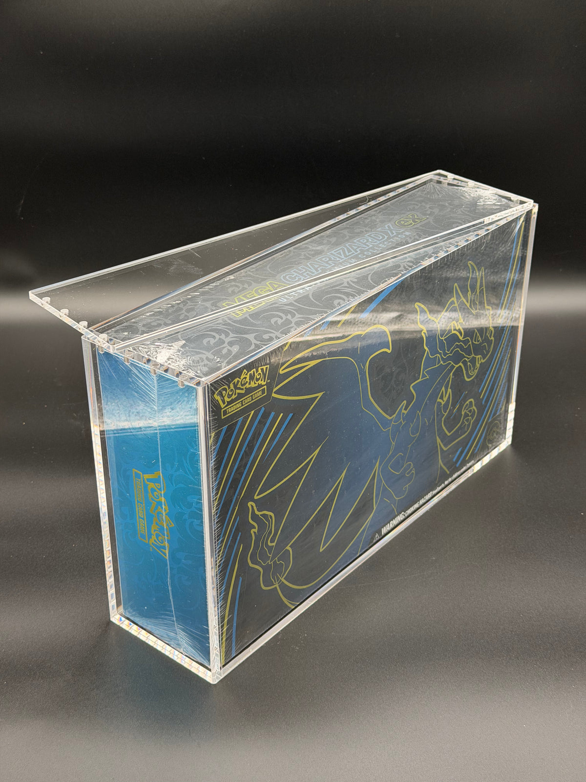 Acrylic Pokemon 151 Mew/Mega Charizard Ultra Premium Collection Case