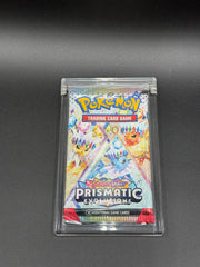 English Booster Pack Acrylic Display Case with Magnetic Lid