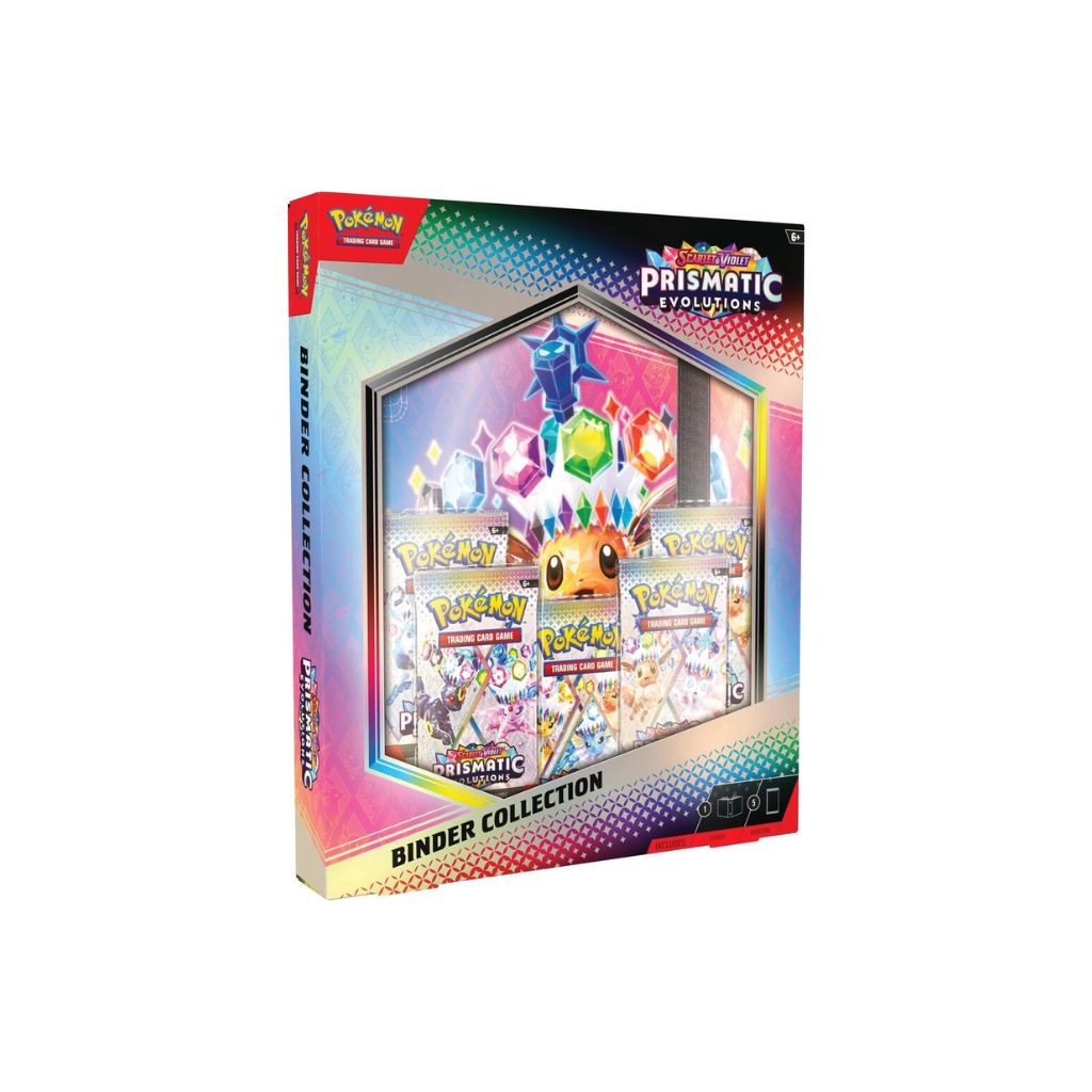 English Pokemon TCG Primsatic Evolutions Binder Collection
