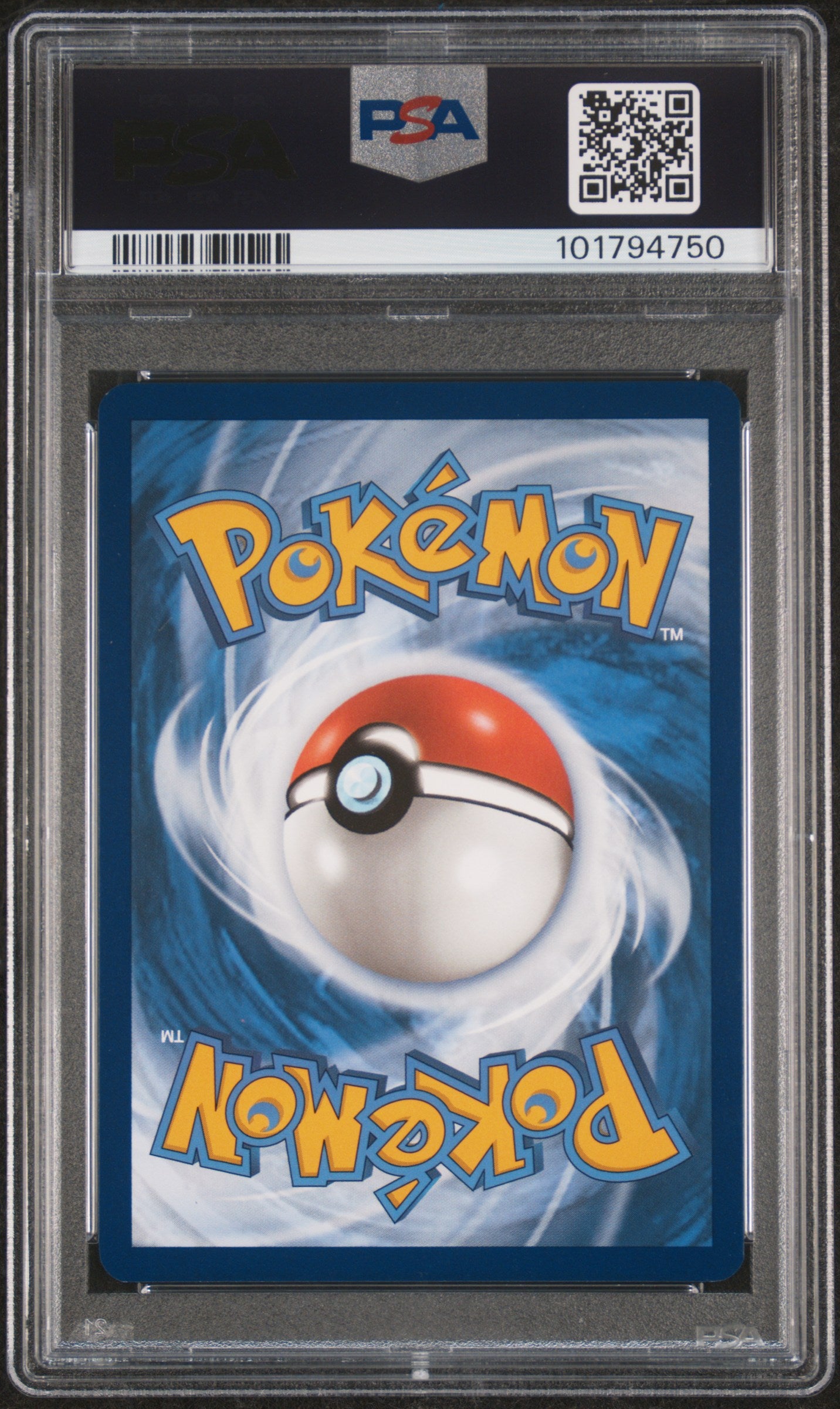2024 Pokémon Tef EN Temporal Forces Iron Leaves EX #203 SIR PSA 9 PSA official back scan