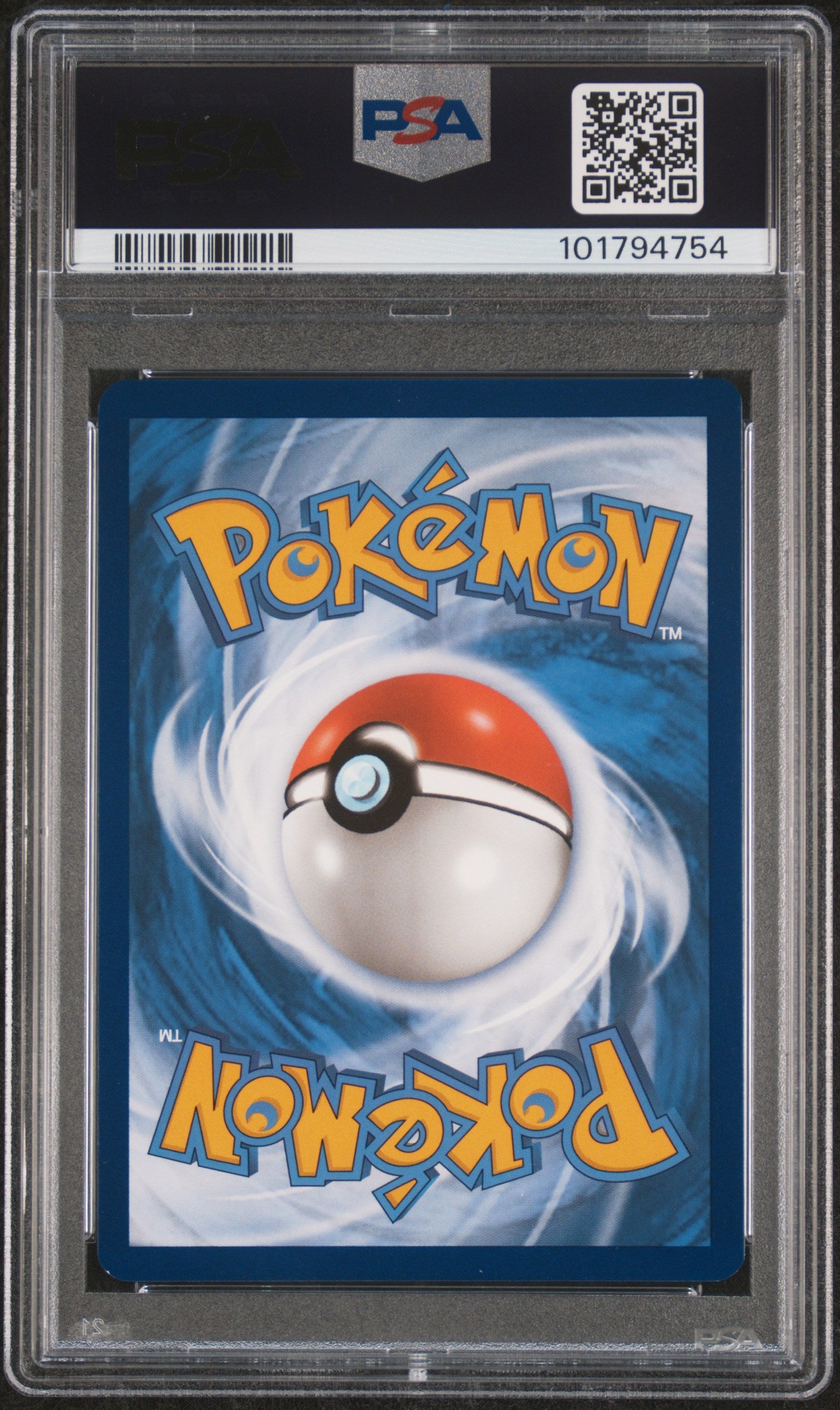 2023 Pokémon EN Scarlet & Violet Miraidon EX #244 SIR PSA 9 PSA official back scan