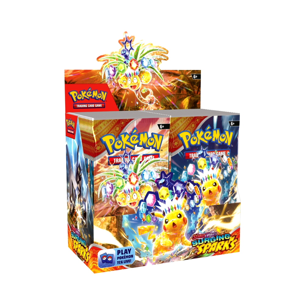 English Surging Sparks Booster Box