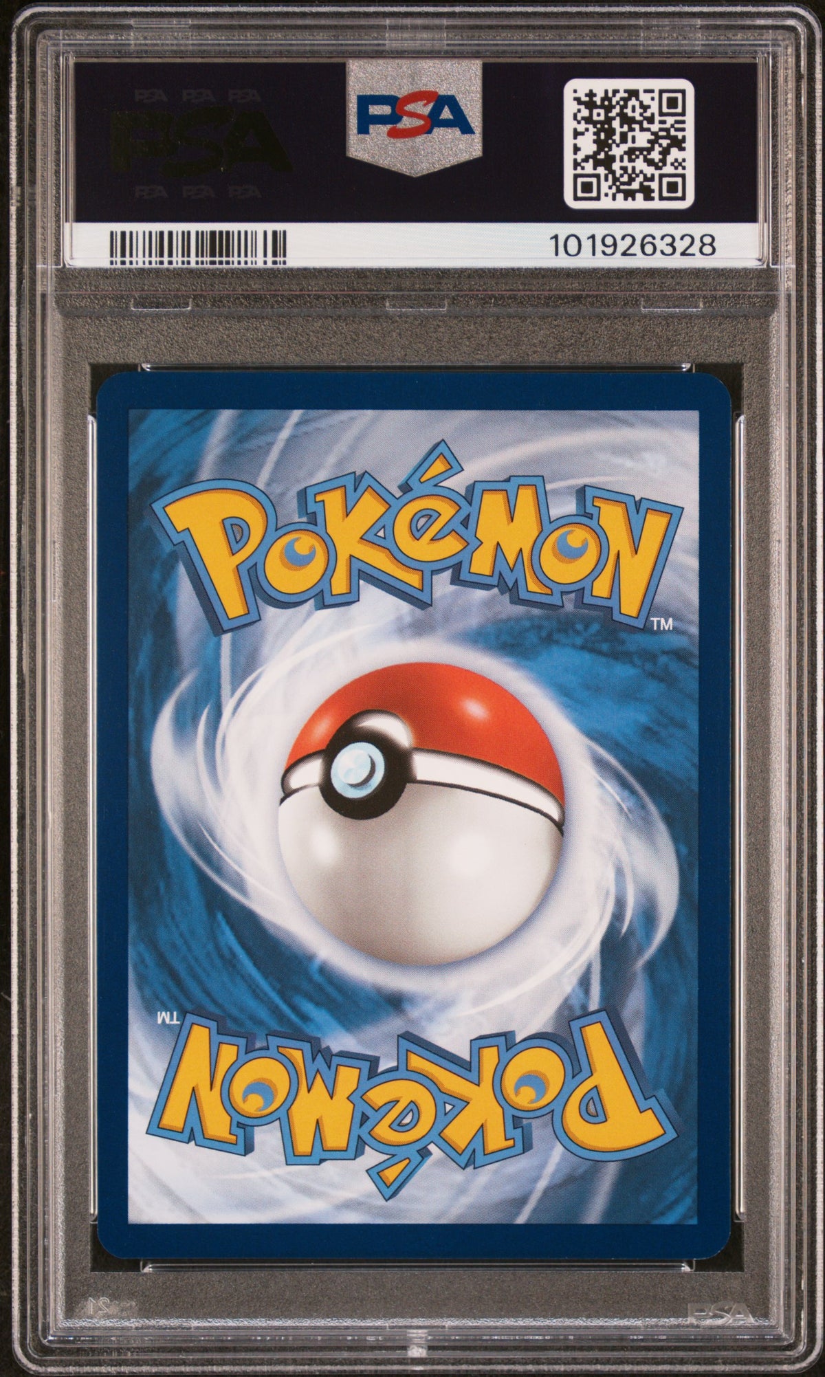 2024 Pokémon Tef EN Temporal Forces Gouging Fire EX #204 SIR PSA 9 PSA official back scan