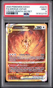 2023 Pokémon Sword And Shield Crown Zenith Arceus VSTAR #GG70 PSA 9 PSA official front scan