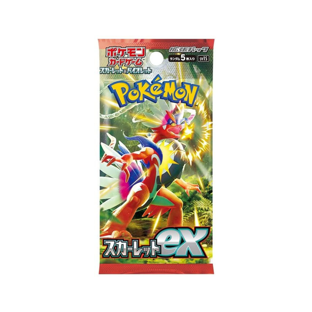 Japanese Pokemon TCG Scarlet EX Booster Pack