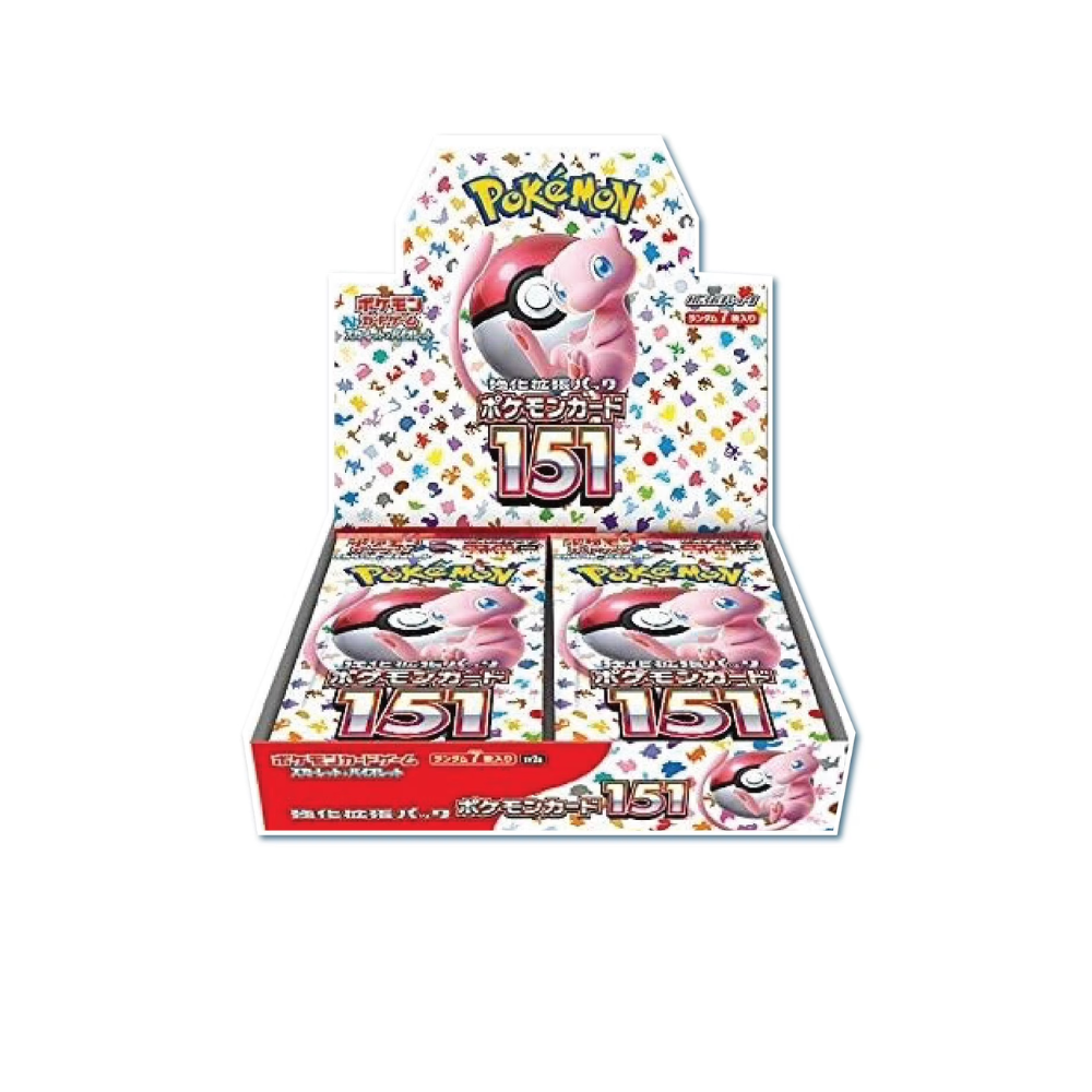 Japanese Pokemon TCG Pokemon 151 Booster Box