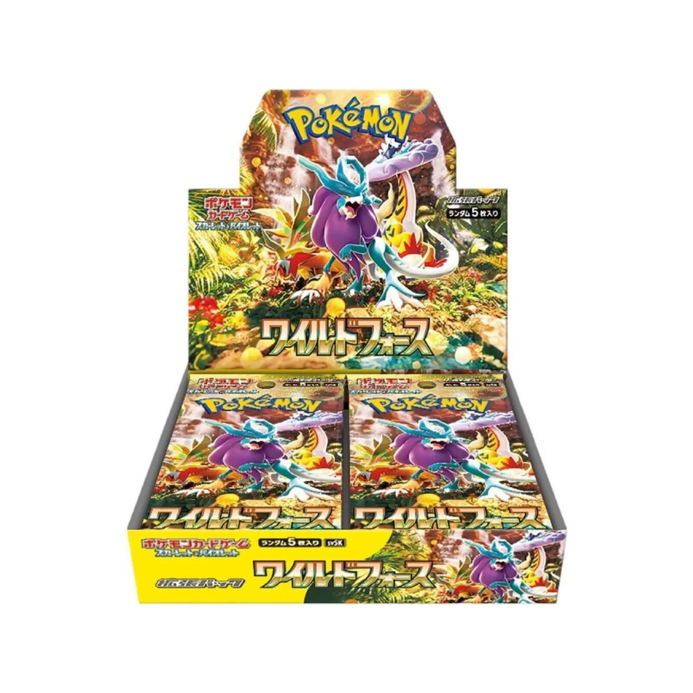 Japanese Pokemon TCG Wild Force Booster Box