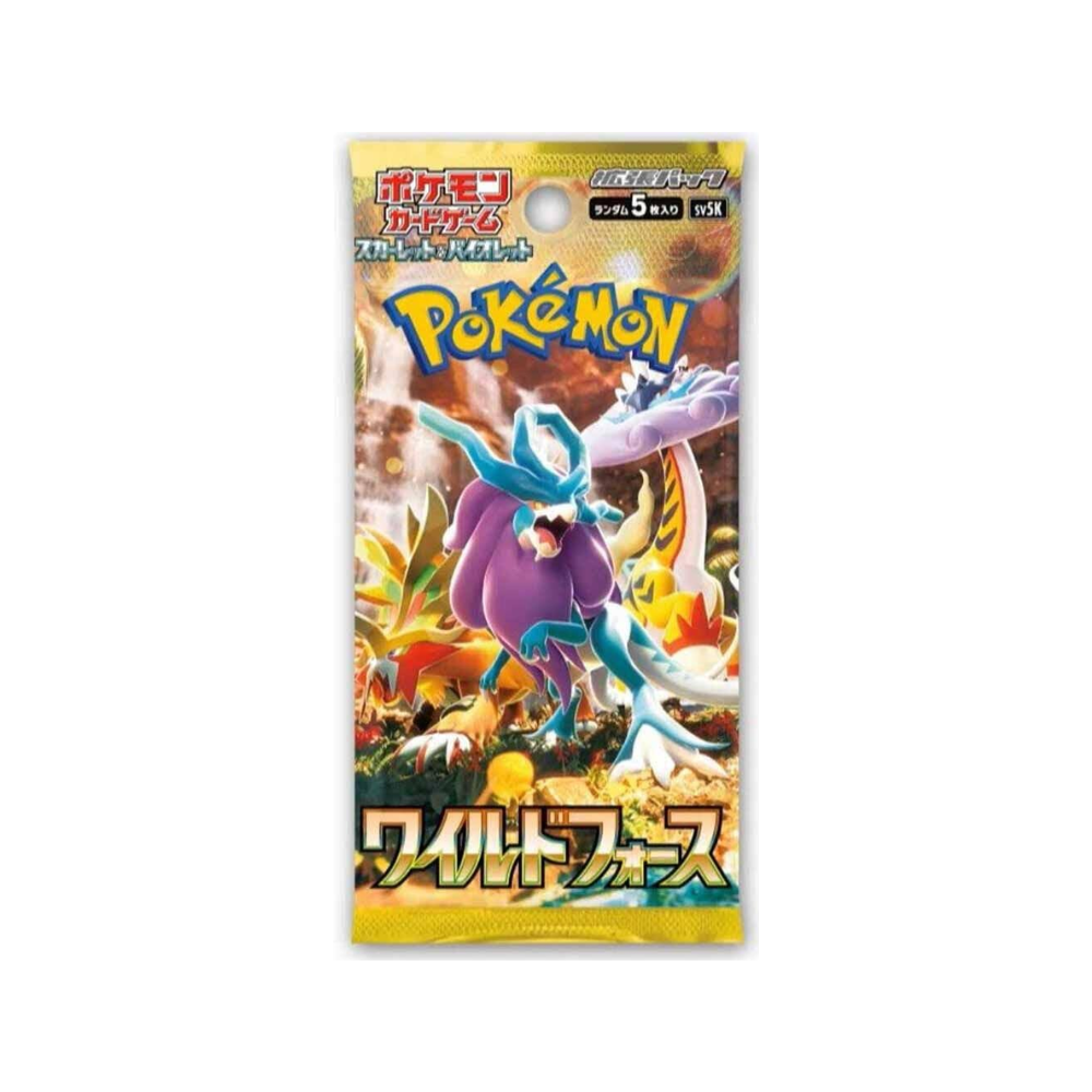 Japanese Pokemon TCG Wild Force Booster pack