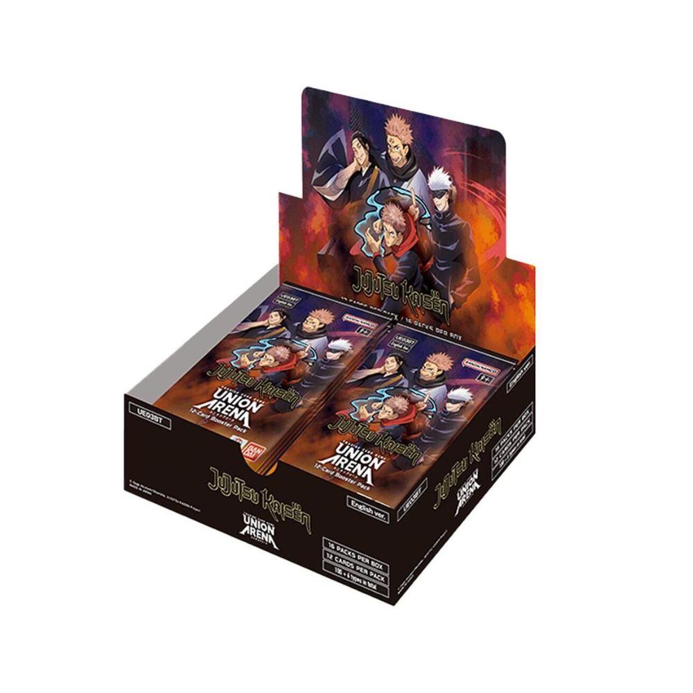 English Jujistu Kaisen Booster Box - Union Arena - Trading Card Game