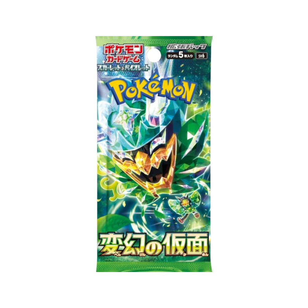 Japanese Pokemon TCG Mask of Change Booster Pack