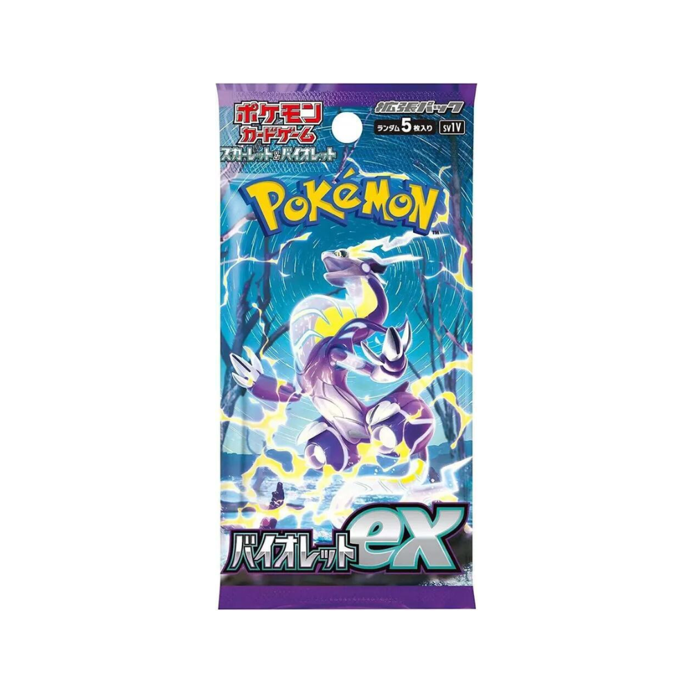 Japanese Pokemon TCG Violet EX Booster Pack