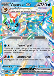 Vaporeon ex #23/131 - Prismatic Evolutions