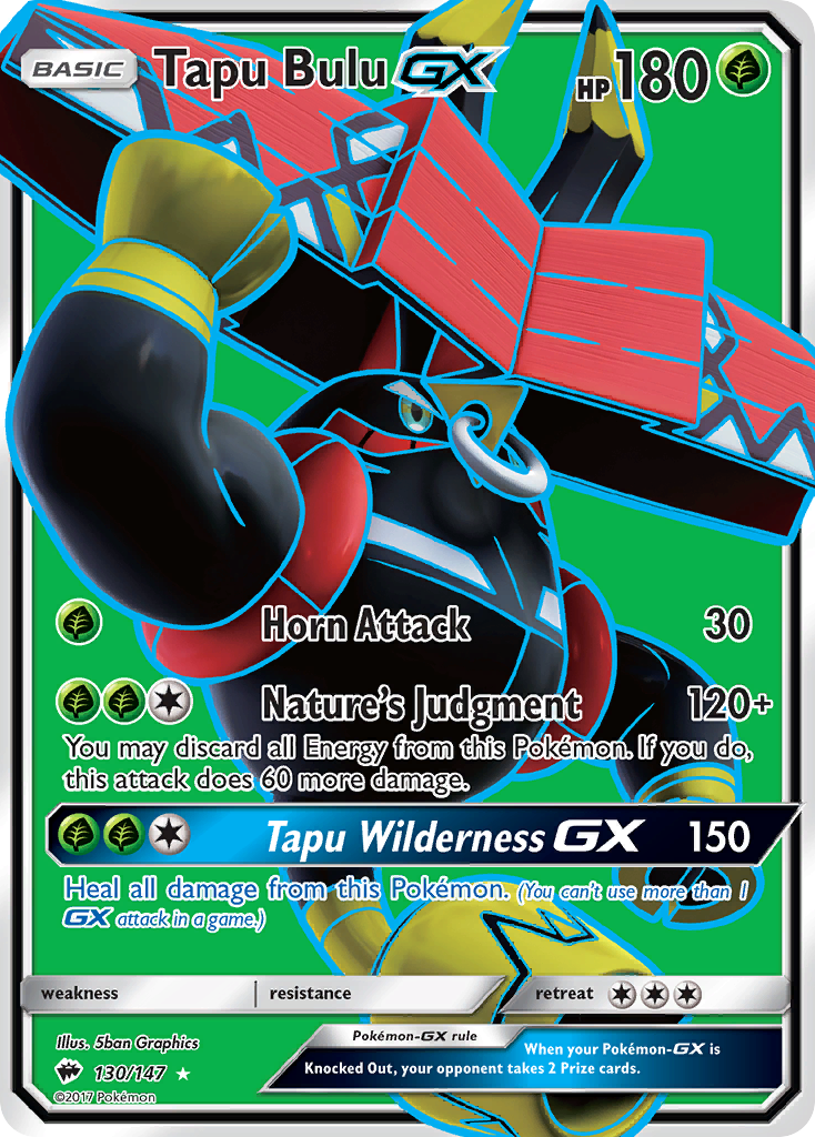 Tapu Bulu-GX #130/147 - Burning Shadows