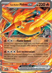 Team Rocket's Moltres ex #31/182 - Destined Rivals