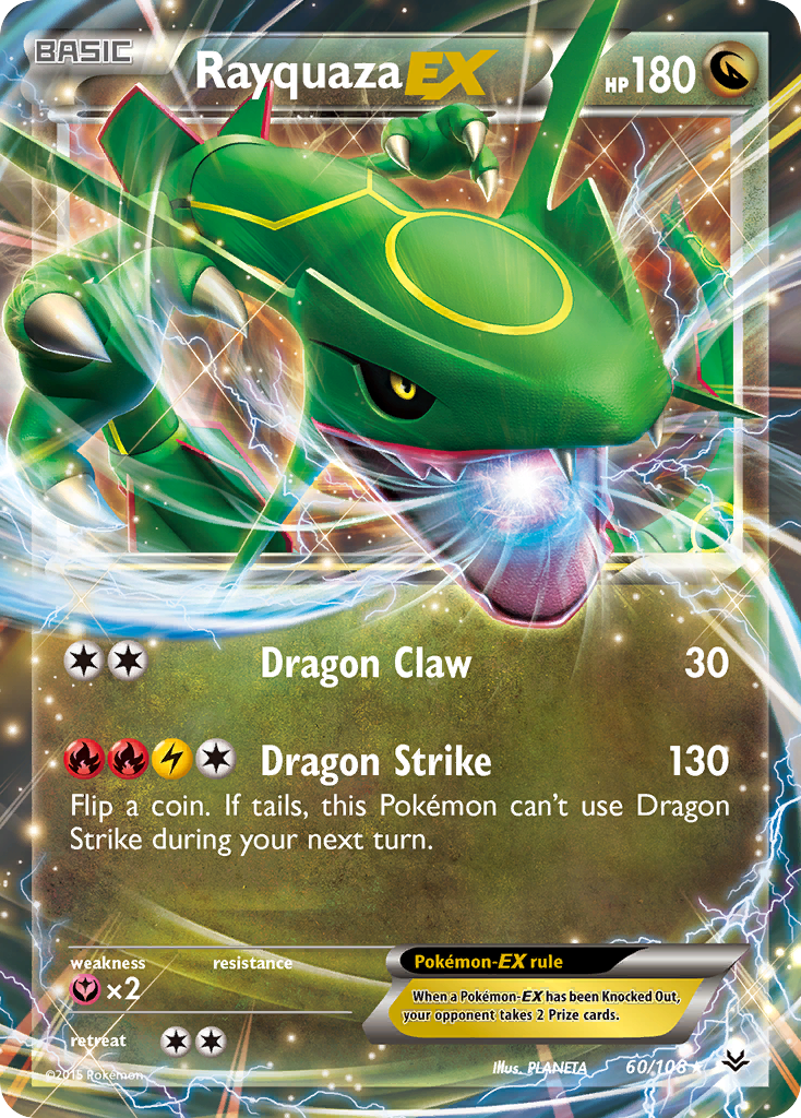 Rayquaza-EX #60/108 - Roaring Skies