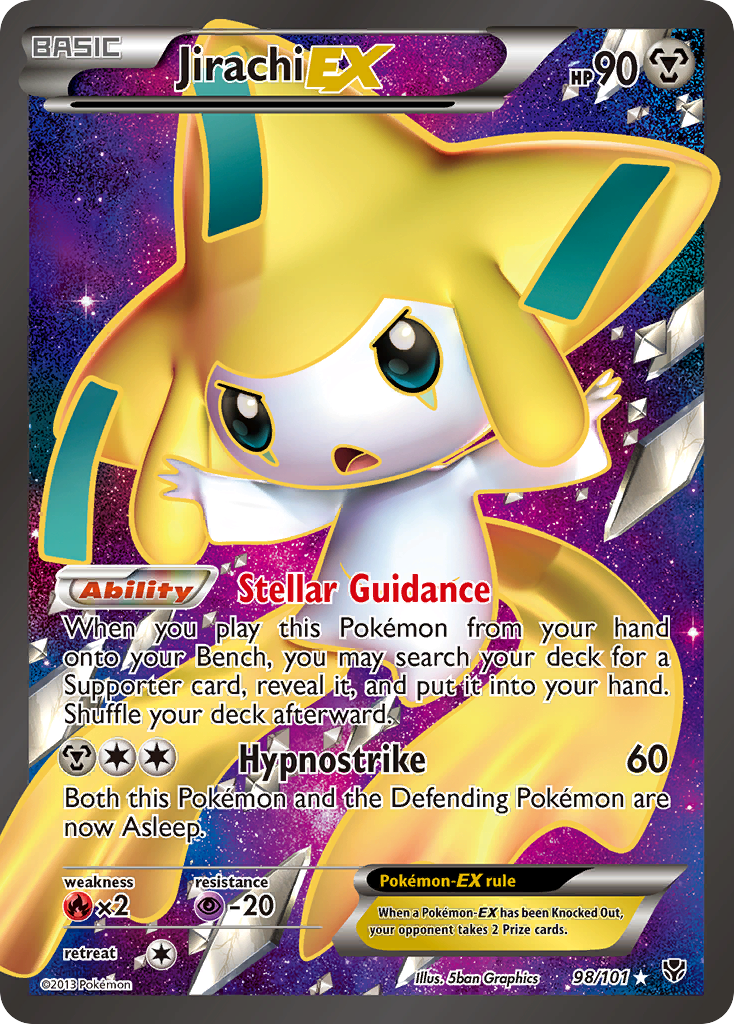 Jirachi-EX #98/101 - Plasma Blast