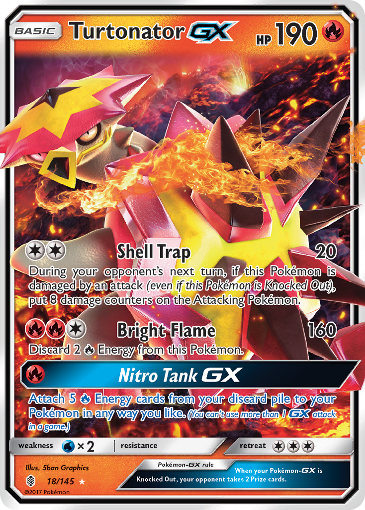 Turtonator-GX #18/145 - Guardians Rising