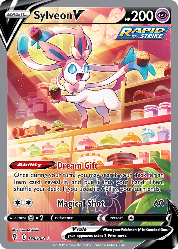 Sylveon V #184/203 - Evolving Skies