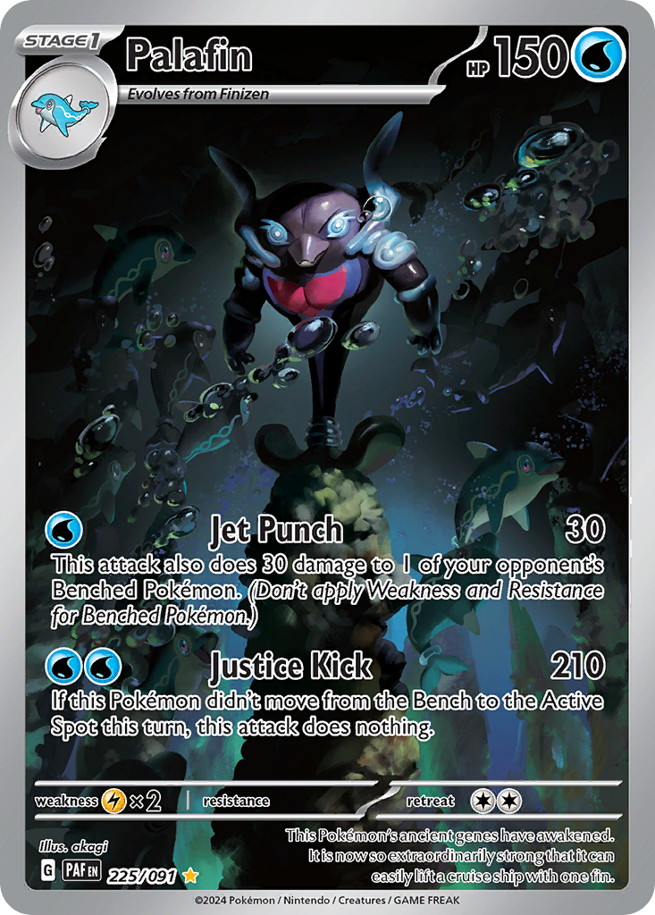 Palafin #225/91 - Paldean Fates